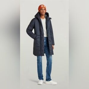 NWT! G-Star, Womens G-Whistler Padded Parka , Salute (Navy), Size S, MSRP $370